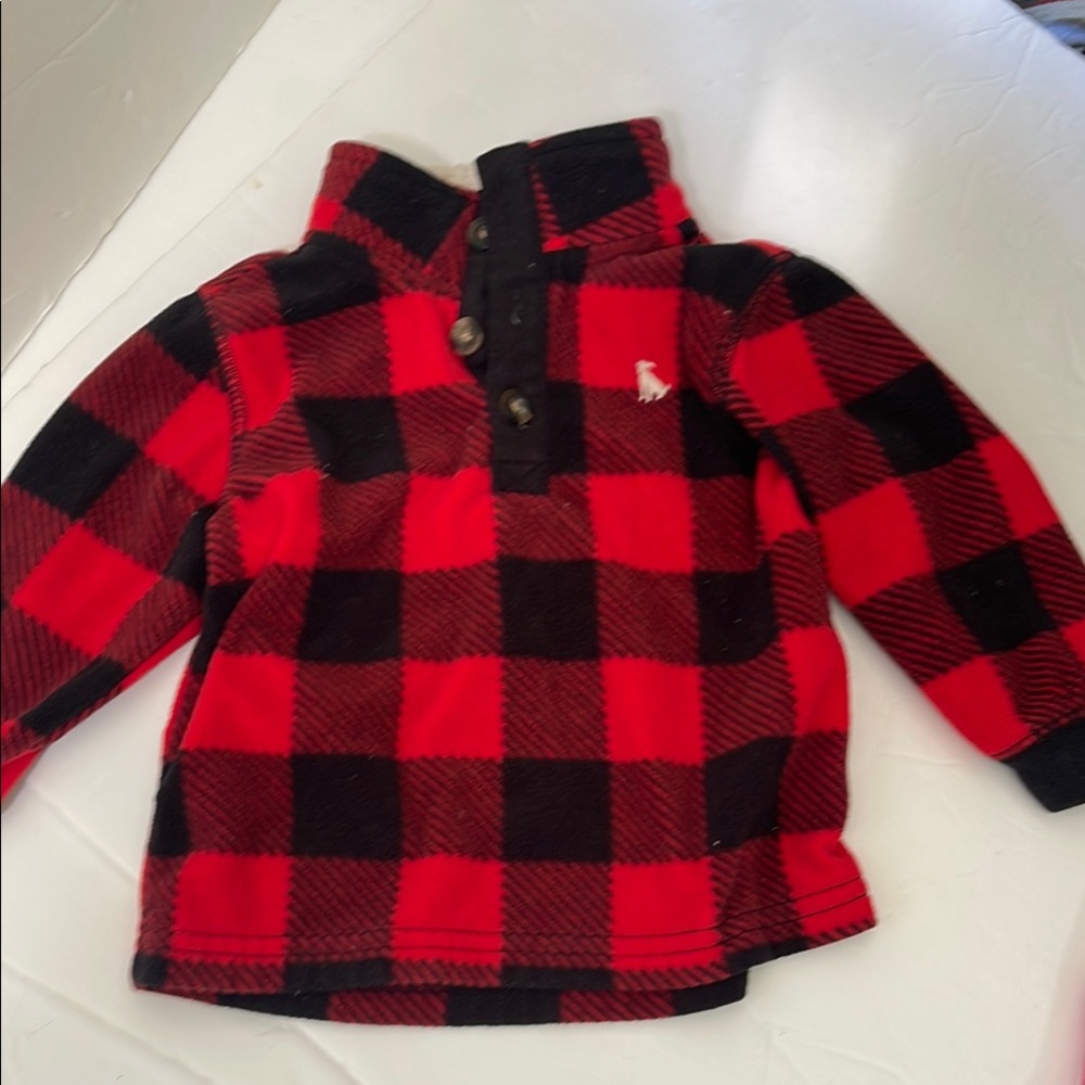 CARTER’S BABY 12 MONTH OLD BUFFALO PLAID JACKET